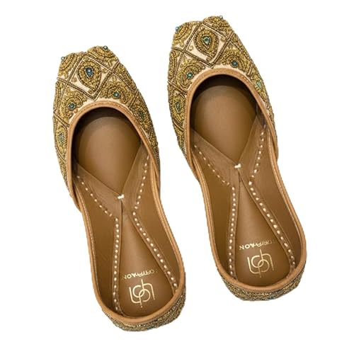 loryphilory golden punjabi jutti loryphilory golden punjabi jutti