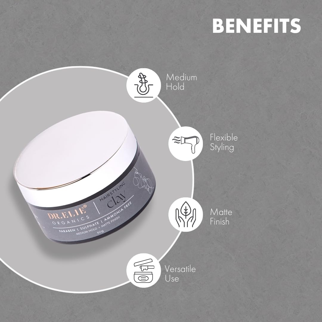 dr elie organics hair clay dr elie organics hair clay